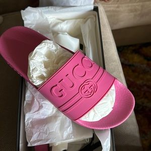 Gucci Slides Sz 41